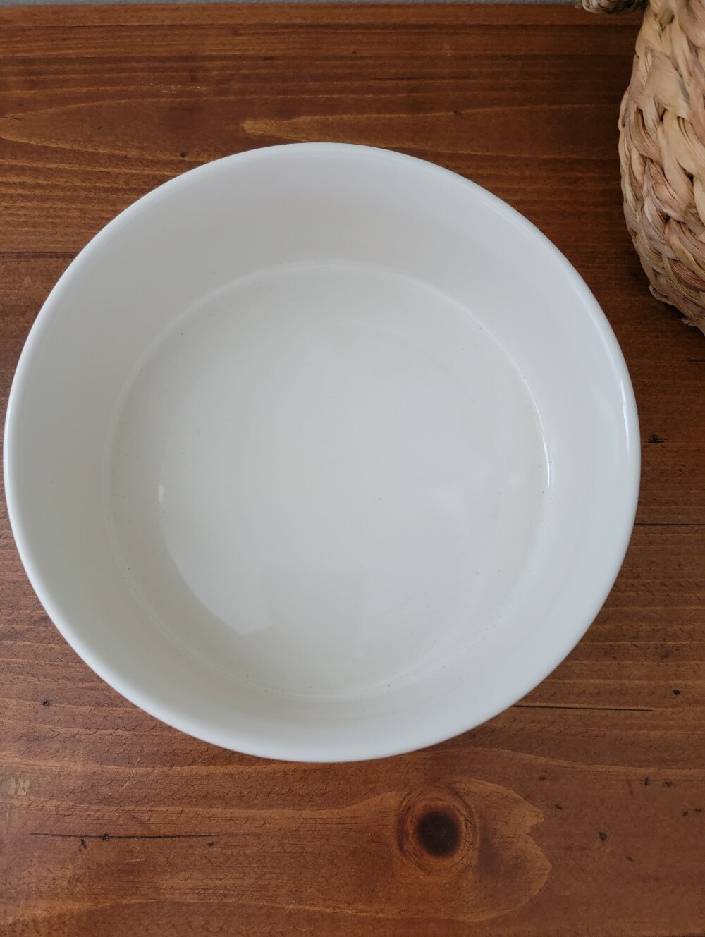 Pottery Barn Woodrow Plaid Large Pet Stoneware Dog Dish Food Or Water Bowl - Picture 3 of 8